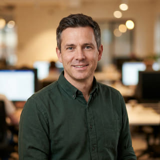 Daniel Carter, listed as Chief Technology Officer at Testmodblock, in a profile image