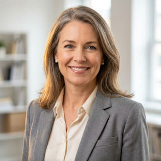 Sarah Coleman, listed as Chief Financial Officer at Testmodblock, in a profile image